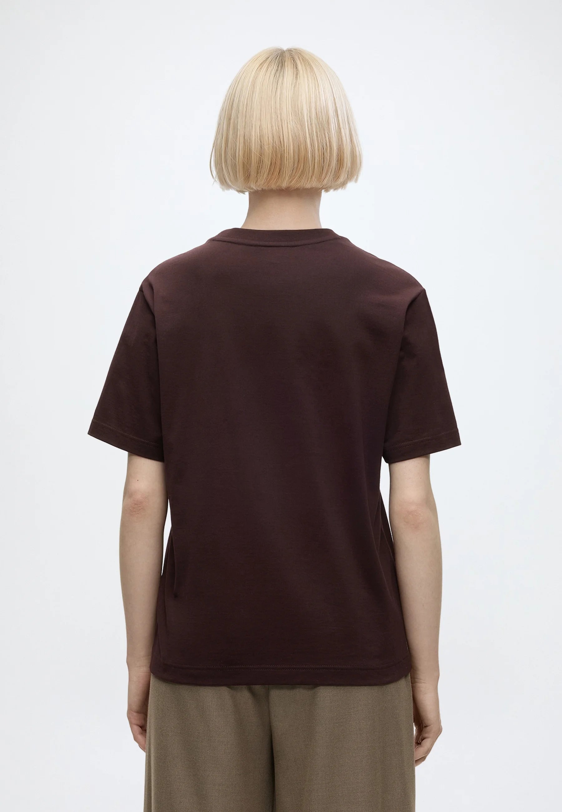 Relaxed fit soft cotton T-shirt