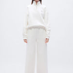 Wide-fit jersey sweatpants