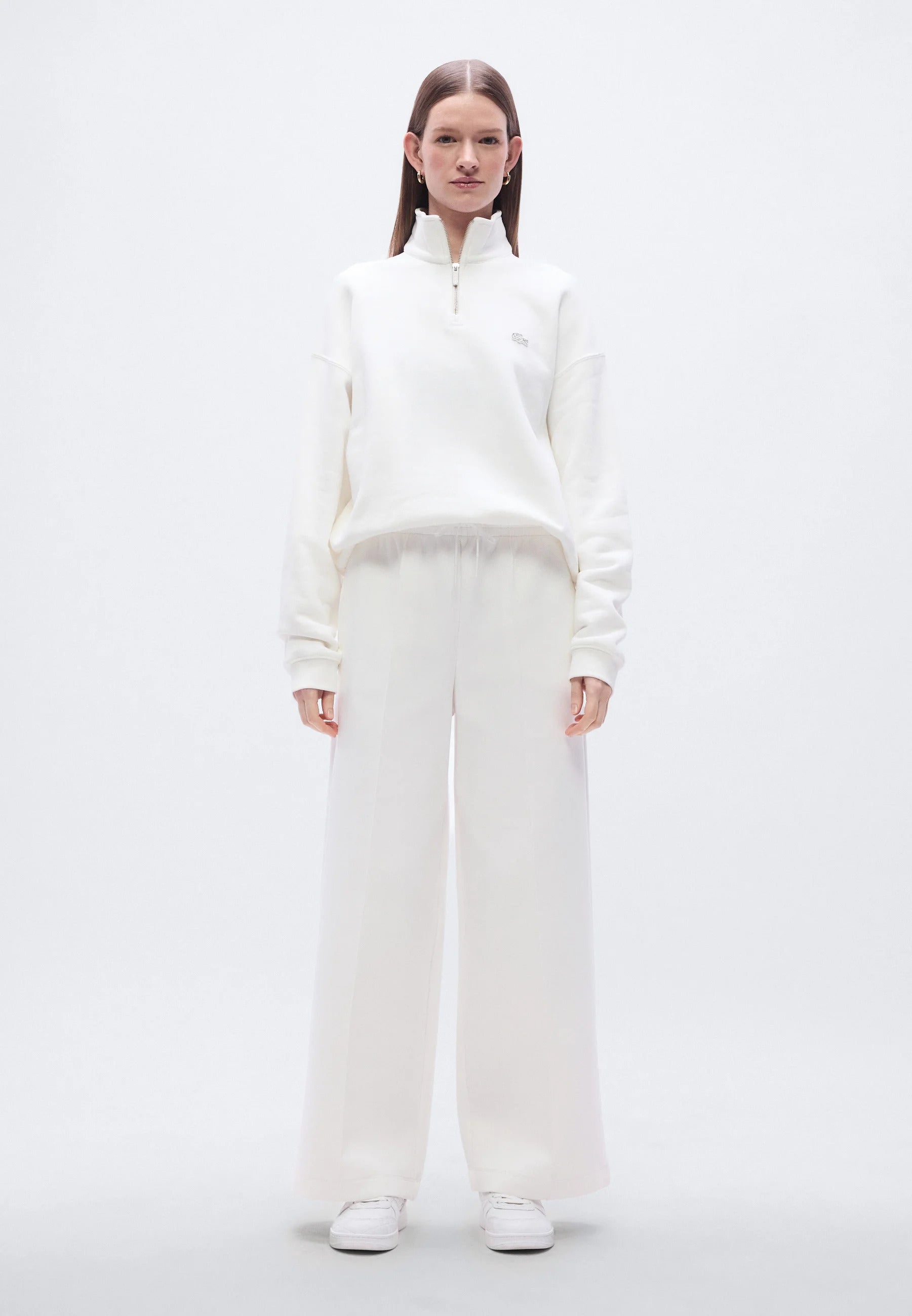 Wide-fit jersey sweatpants