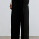 Wide-fit jersey sweatpants