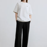 Wide-fit jersey sweatpants