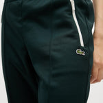 Pantaloni felpati taglio svasato con pieghe 