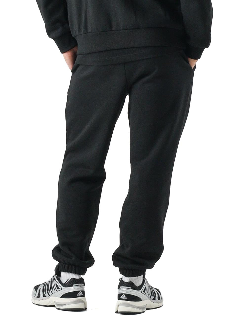 Regular fit tracksuit trousers in fleece