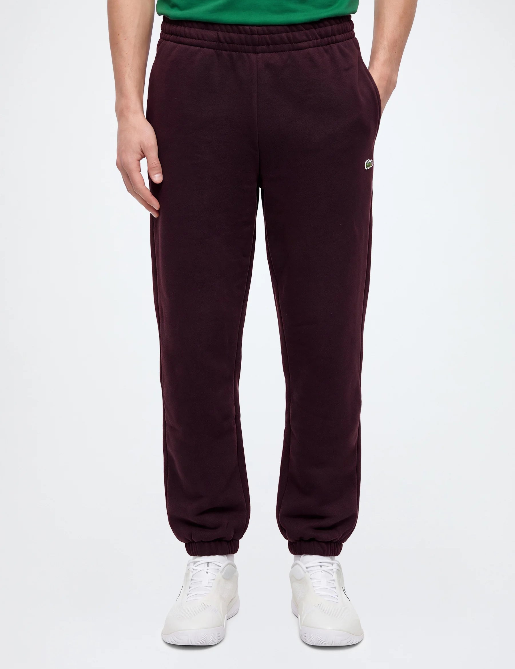 Regular fit tracksuit trousers in fleece