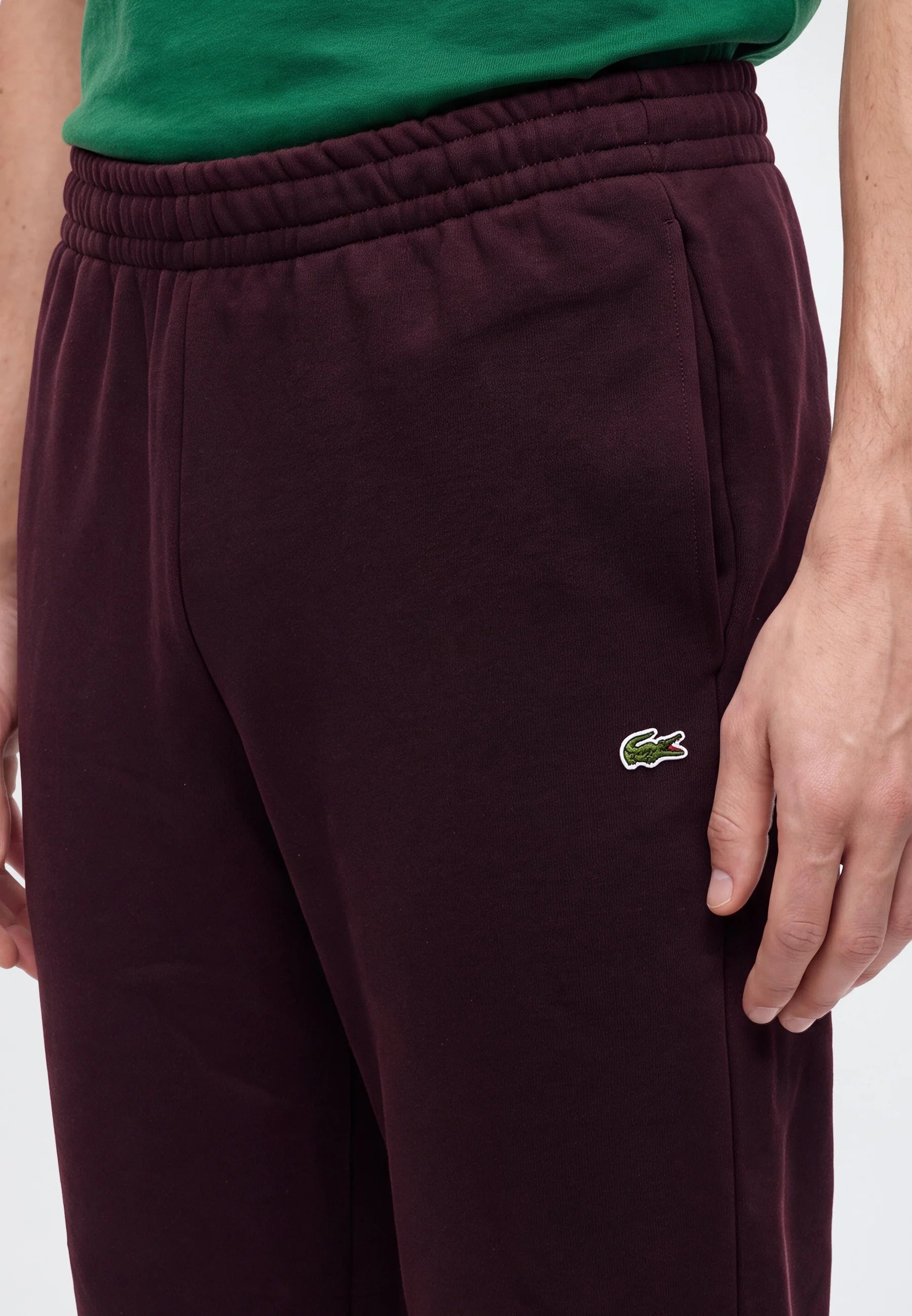 Pantaloni della tuta regular fit in tessuto felpato 