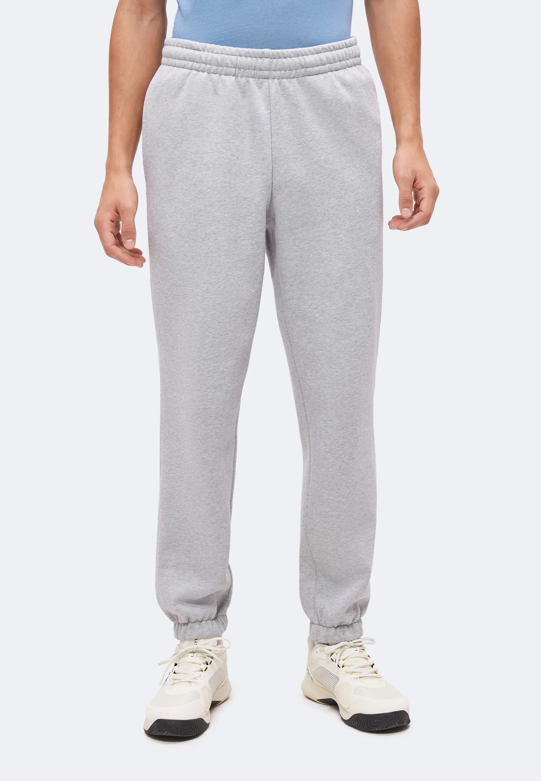 Pantaloni della tuta regular fit in tessuto felpato 