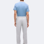 Pantaloni della tuta regular fit in tessuto felpato 