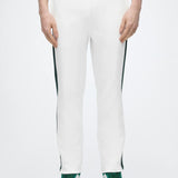 Pantaloni felpati colorblock 