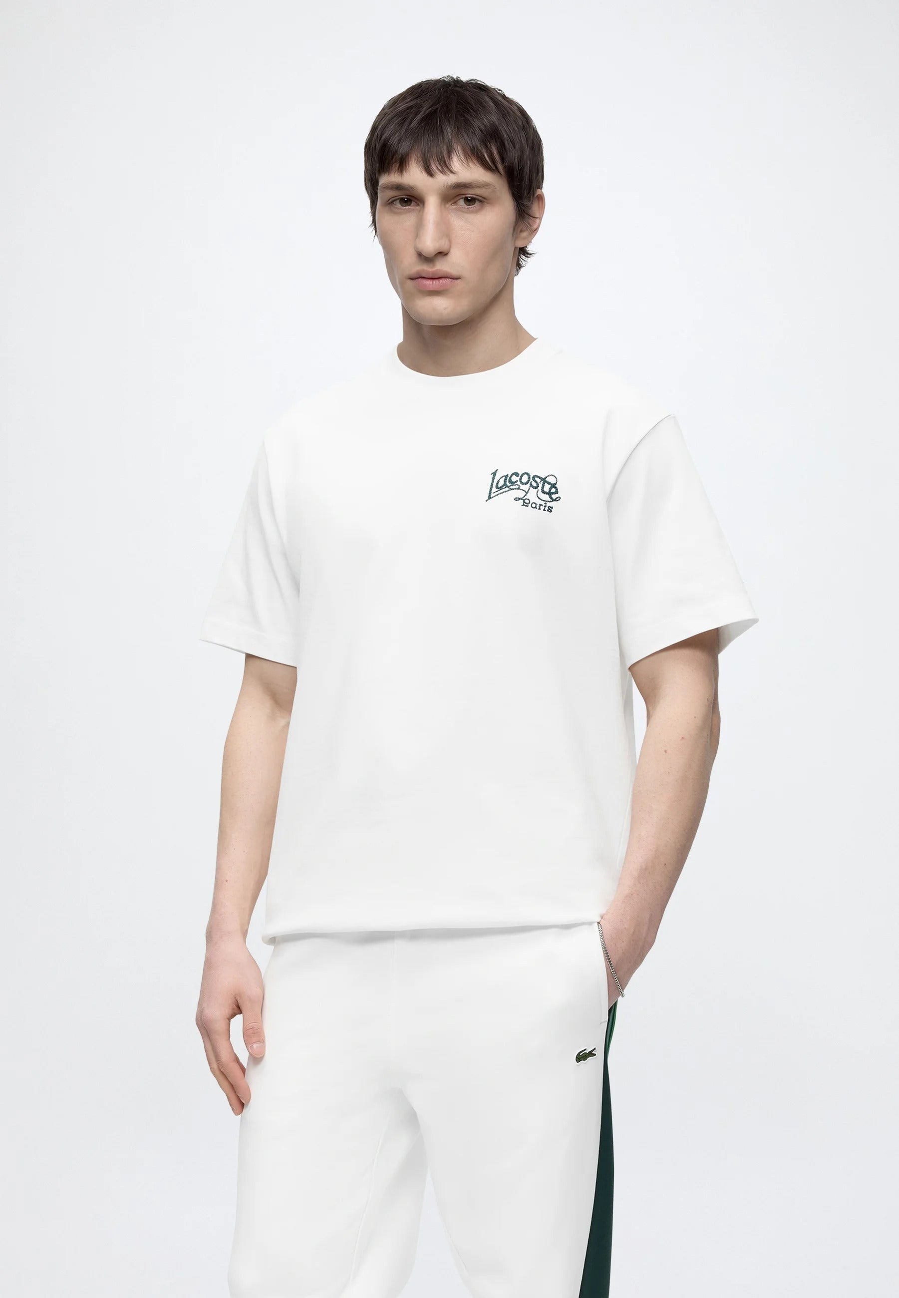 Pantaloni felpati colorblock 