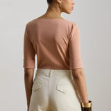 Judy-Elbow Sleeve-Knit 