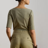 Judy-Elbow Sleeve-Knit 