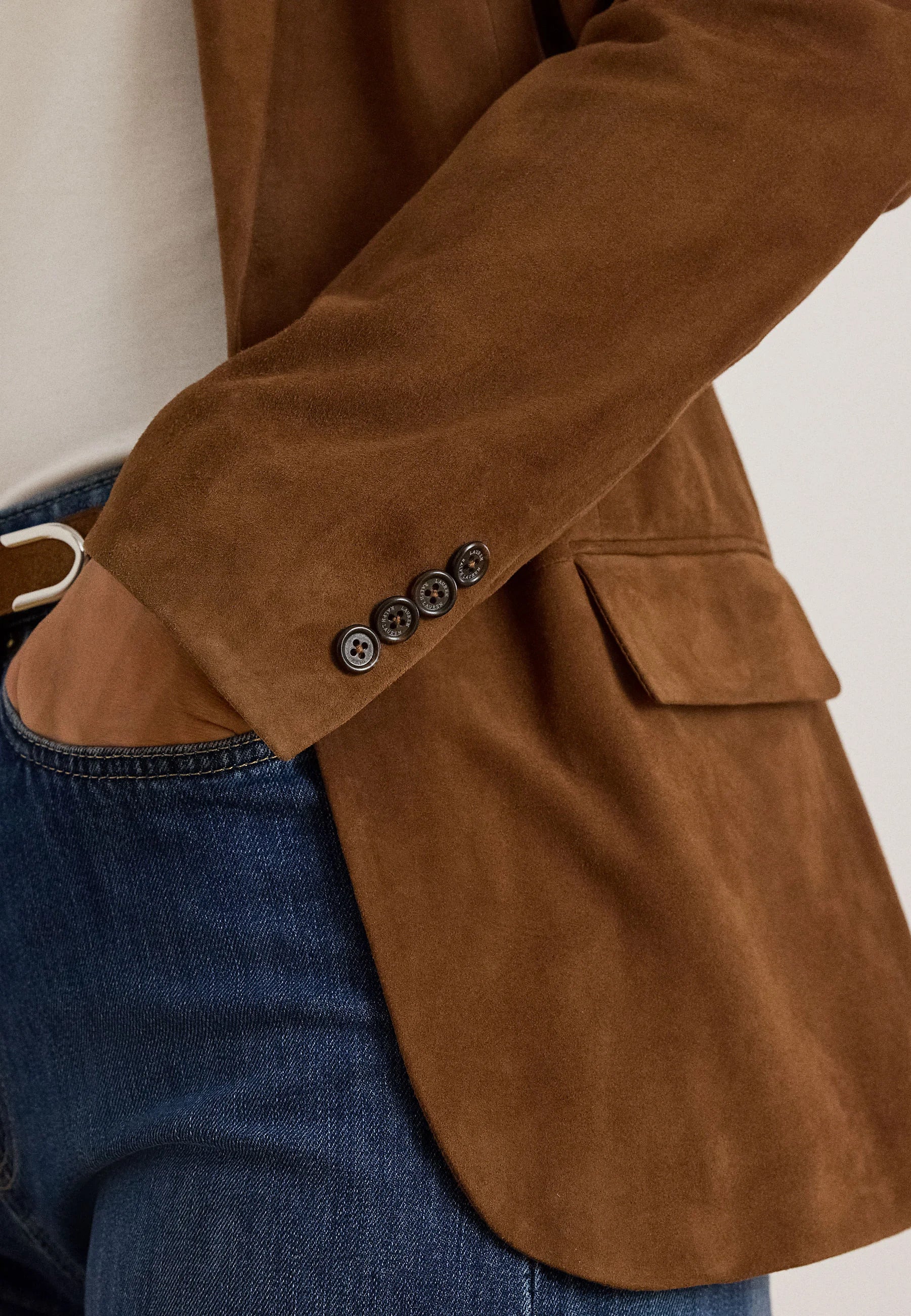 Woven-Blazer/Sport Coat 