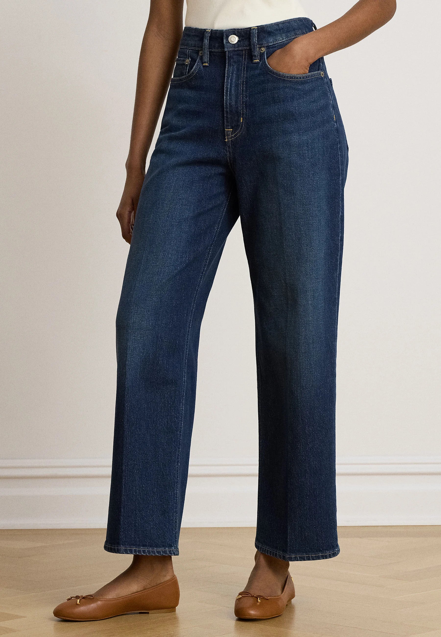 Woven-Straight-Pants