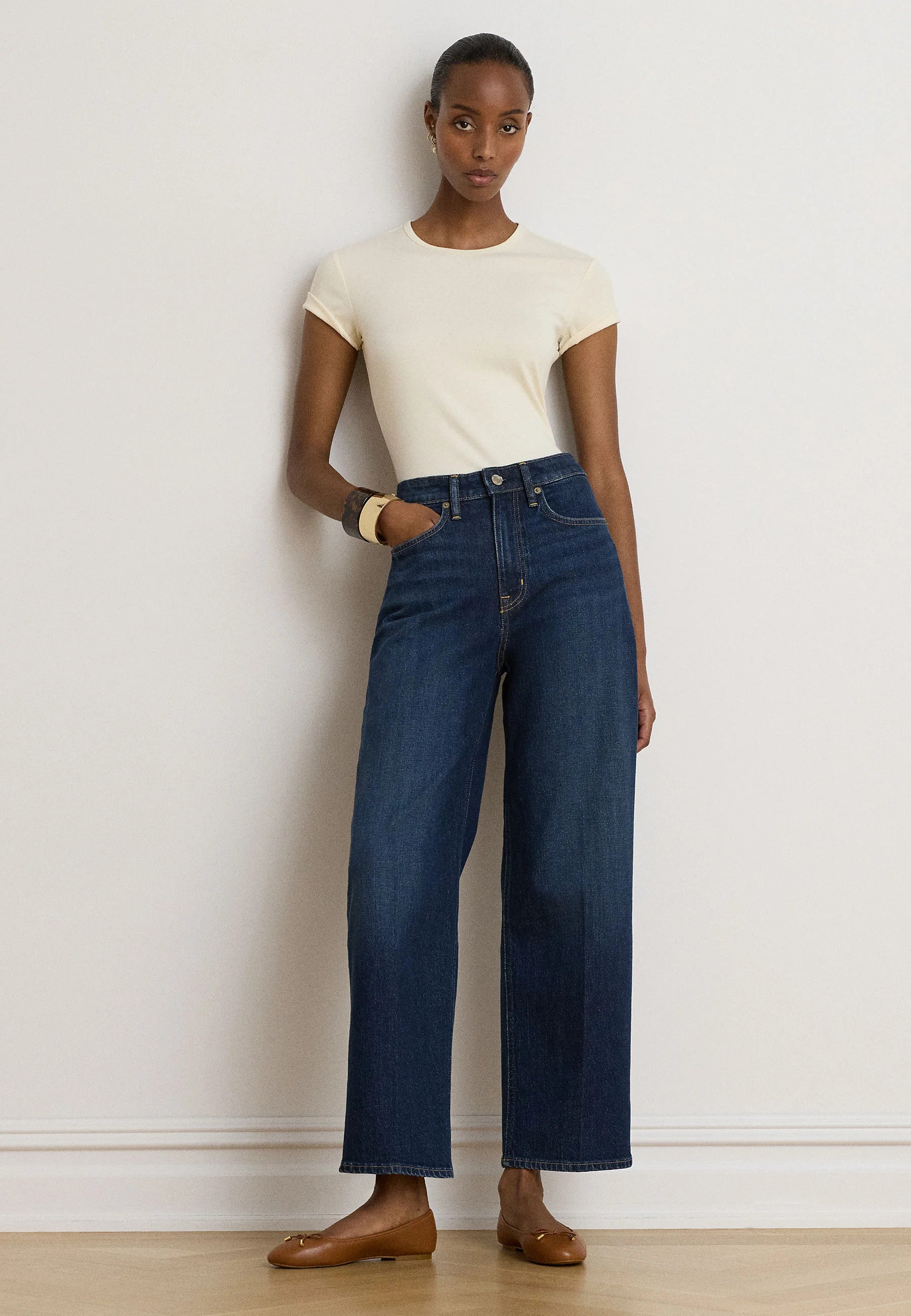 Woven-Straight-Pants