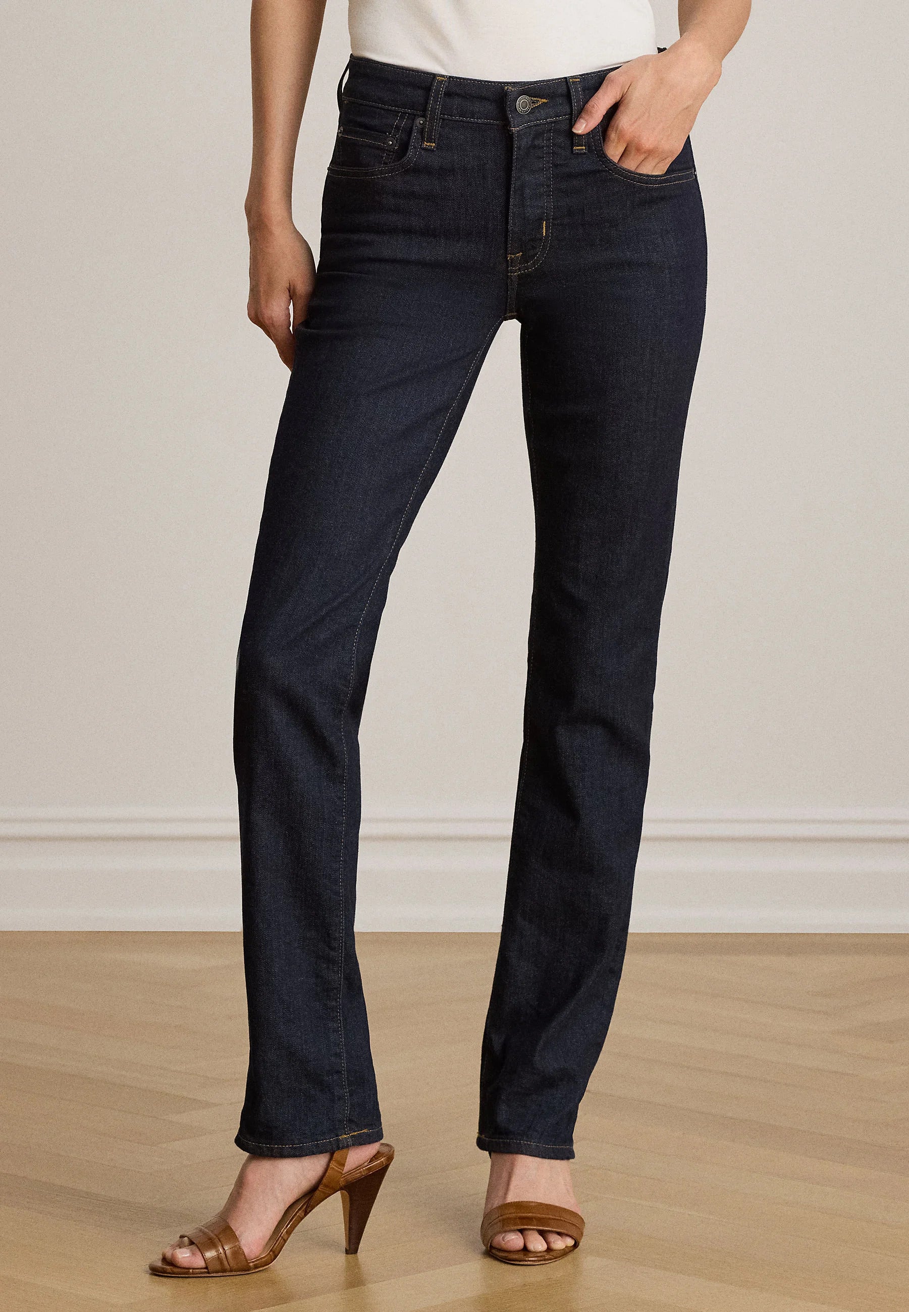 Woven-Straight-Pants