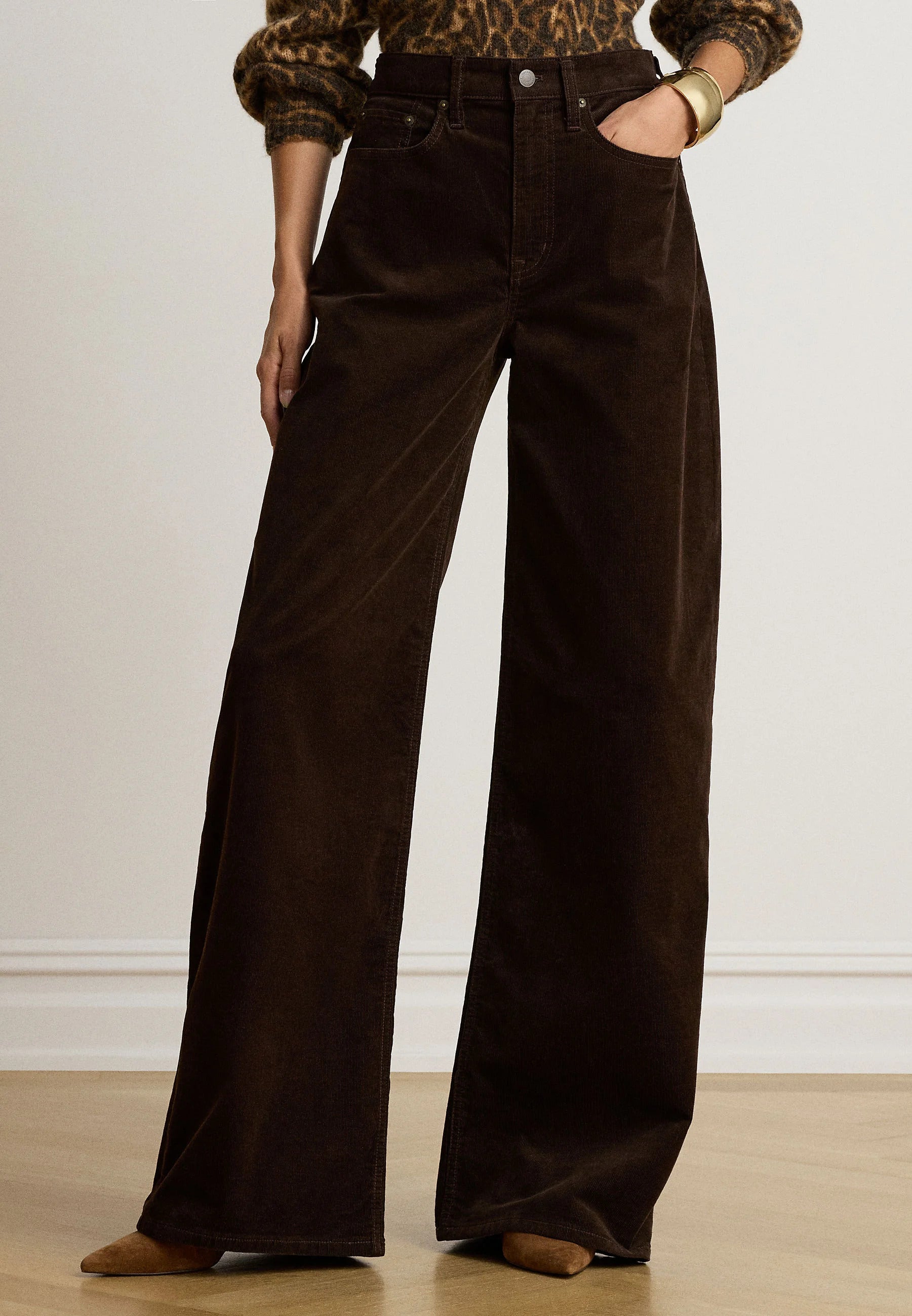 Woven-Wide Leg-Pants
