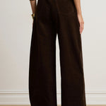 Woven-Wide Leg-Pants
