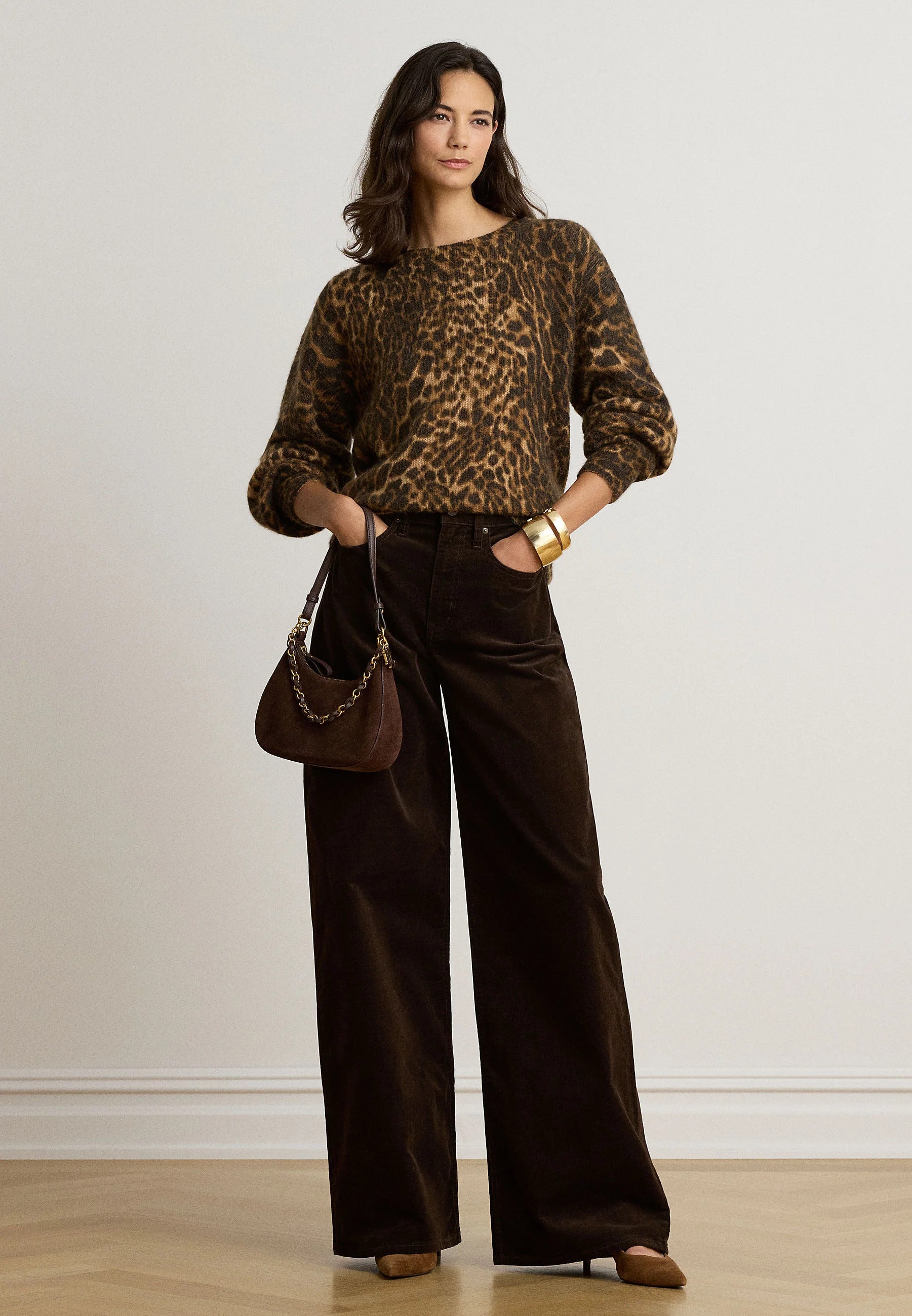 Woven-Wide Leg-Pants