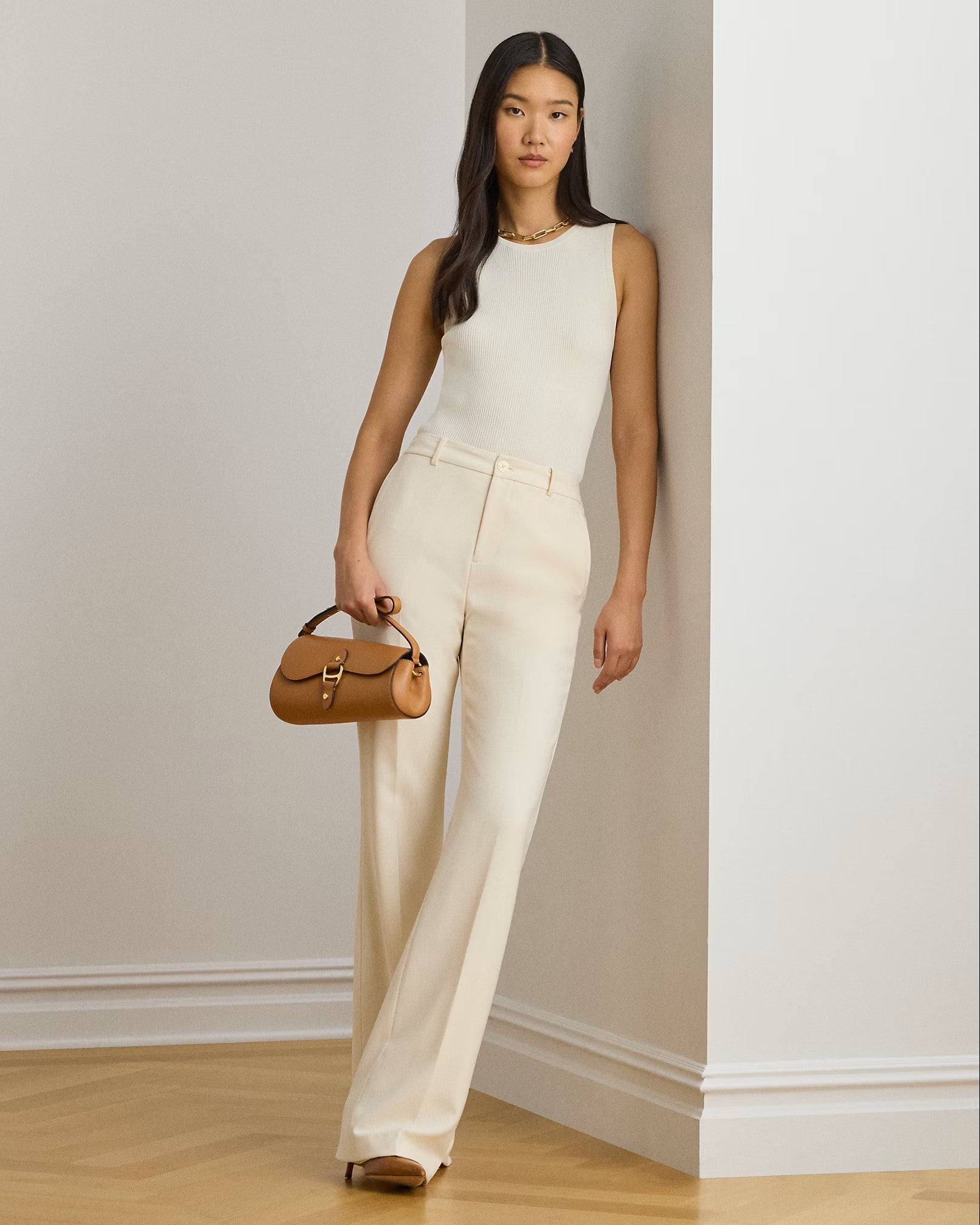 Woven-Straight-Pants