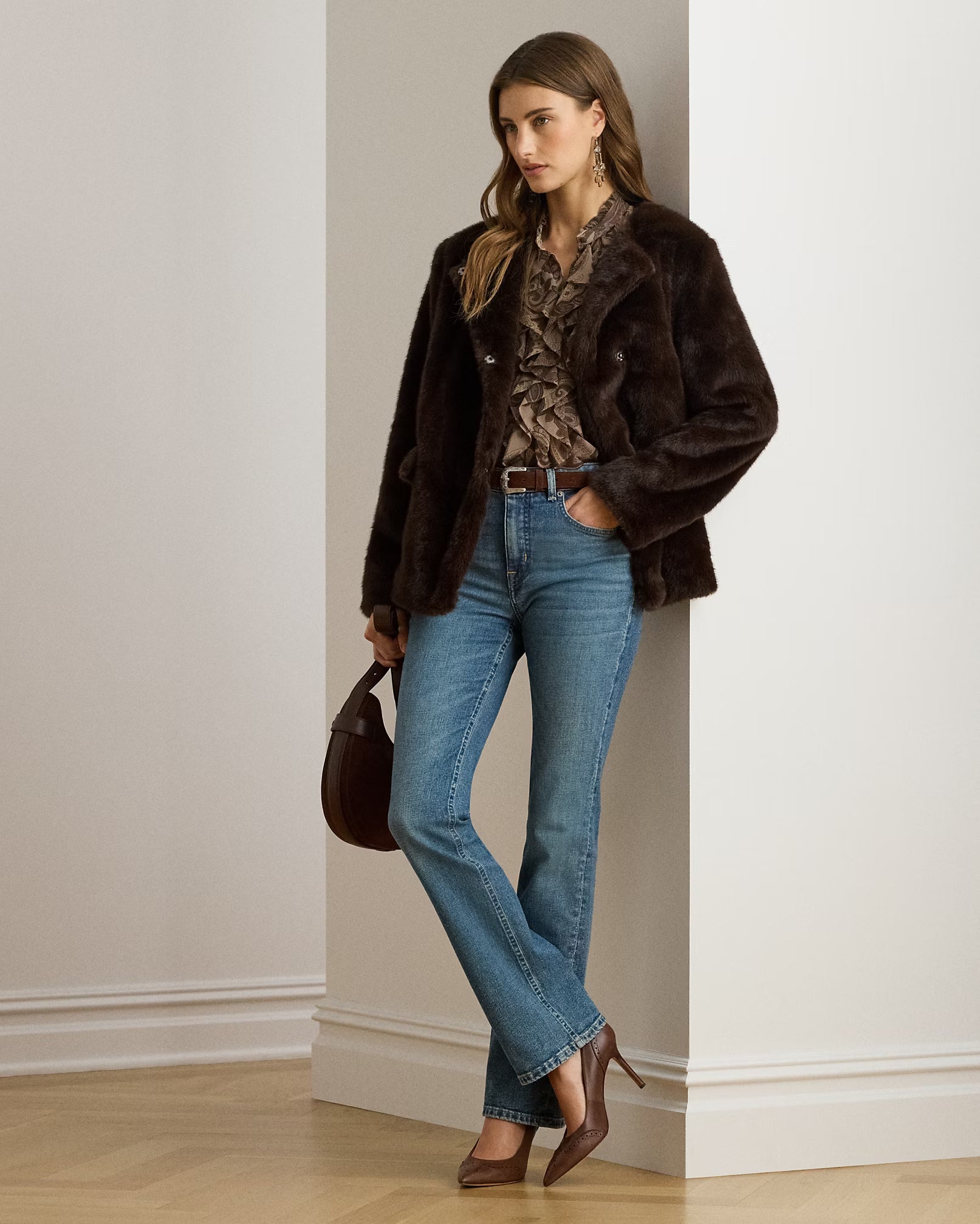 Fx Mnk Clss-Lined-Coat 