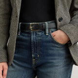 Mdrn Rnd Bkl-Belt-Skinny 