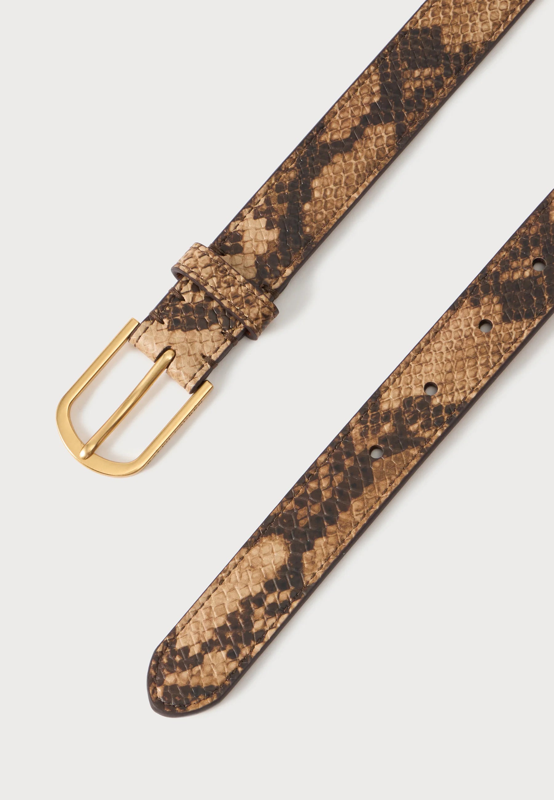 Mdrn Rnd Bkl-Belt-Skinny 