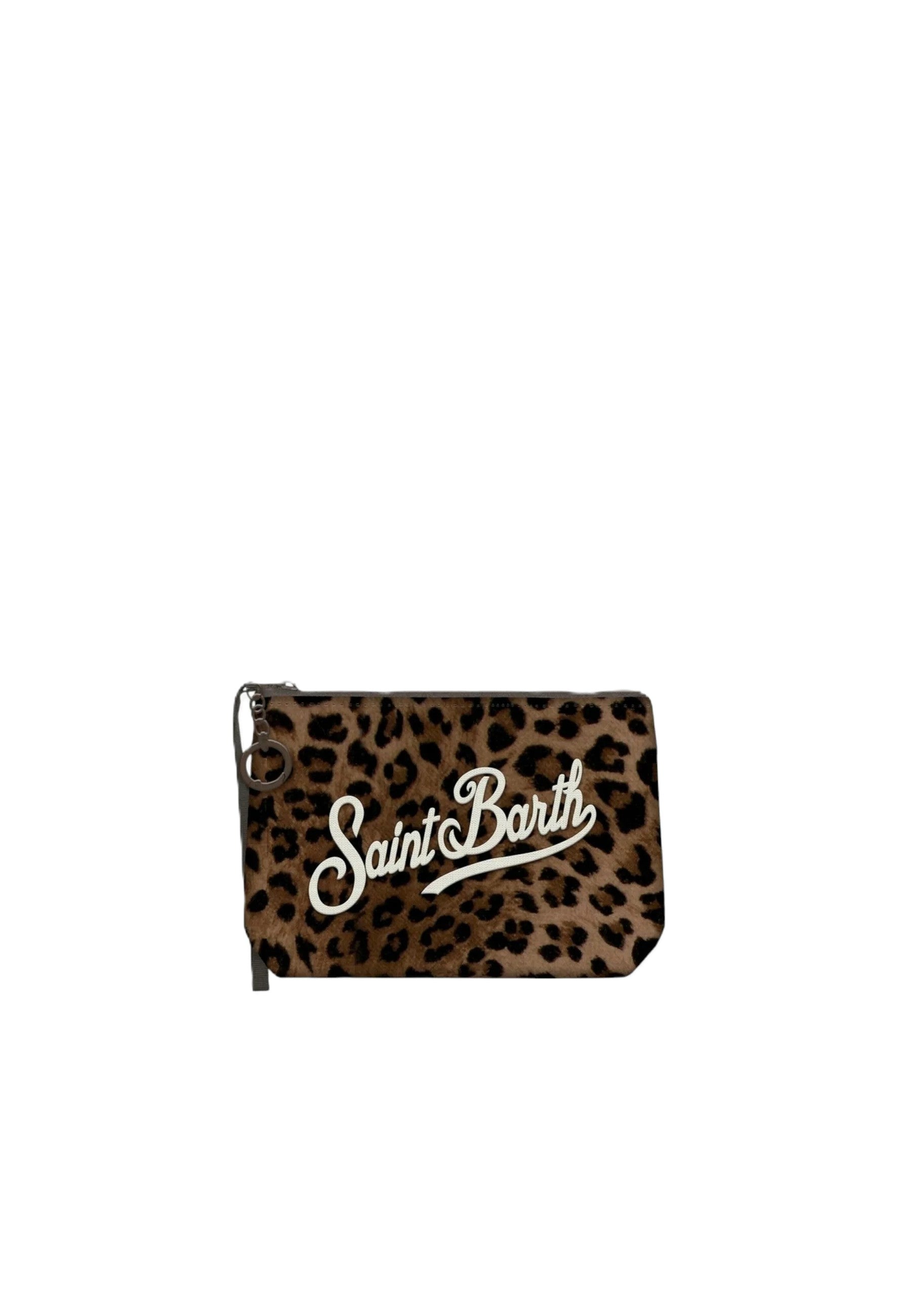 Aline Mini Felt Dark Leopard
