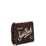 Aline Mini Felt Dark Leopard
