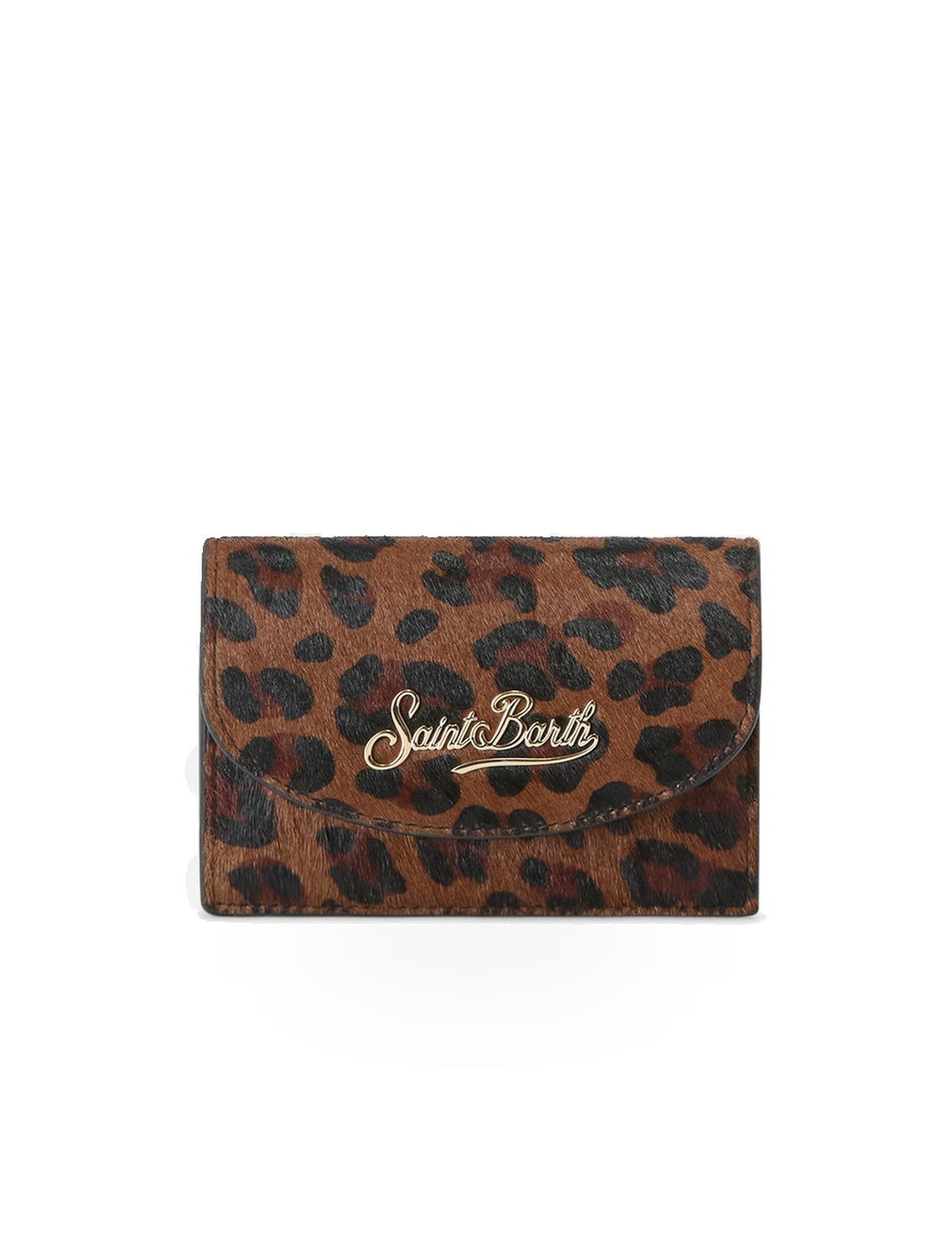 Card Holder Dark Leo Brushed Leather 