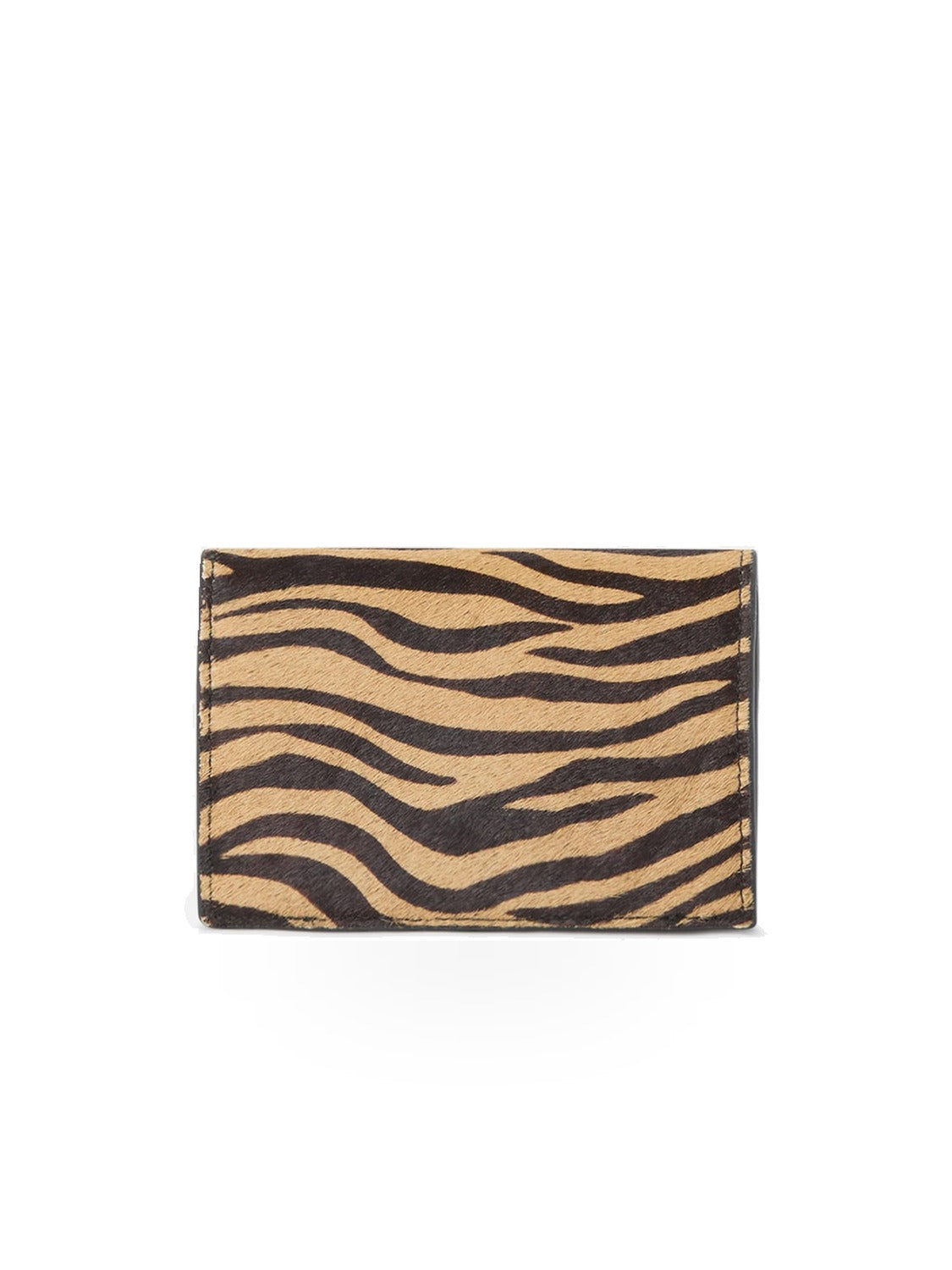 Card Holder Zebra Brushed Leather 