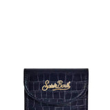 Card Holder Printed Croco Leather