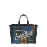 Colette Wool Patchwork Denim Tartan