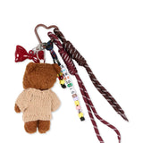Funny Charm Teddy Bow
