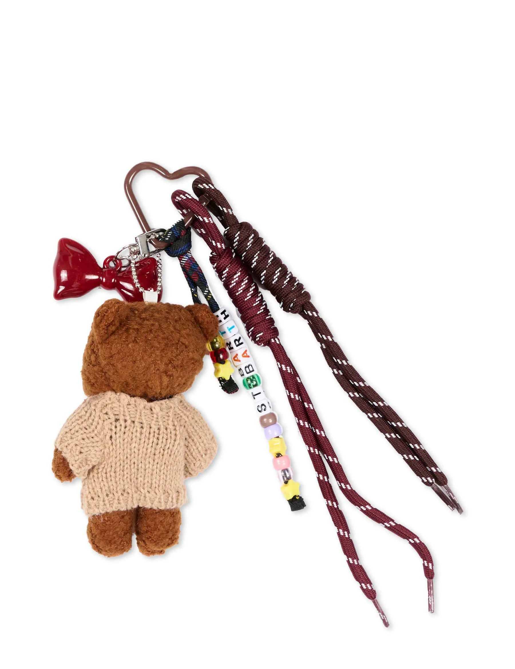 Funny Charm Teddy Bow 