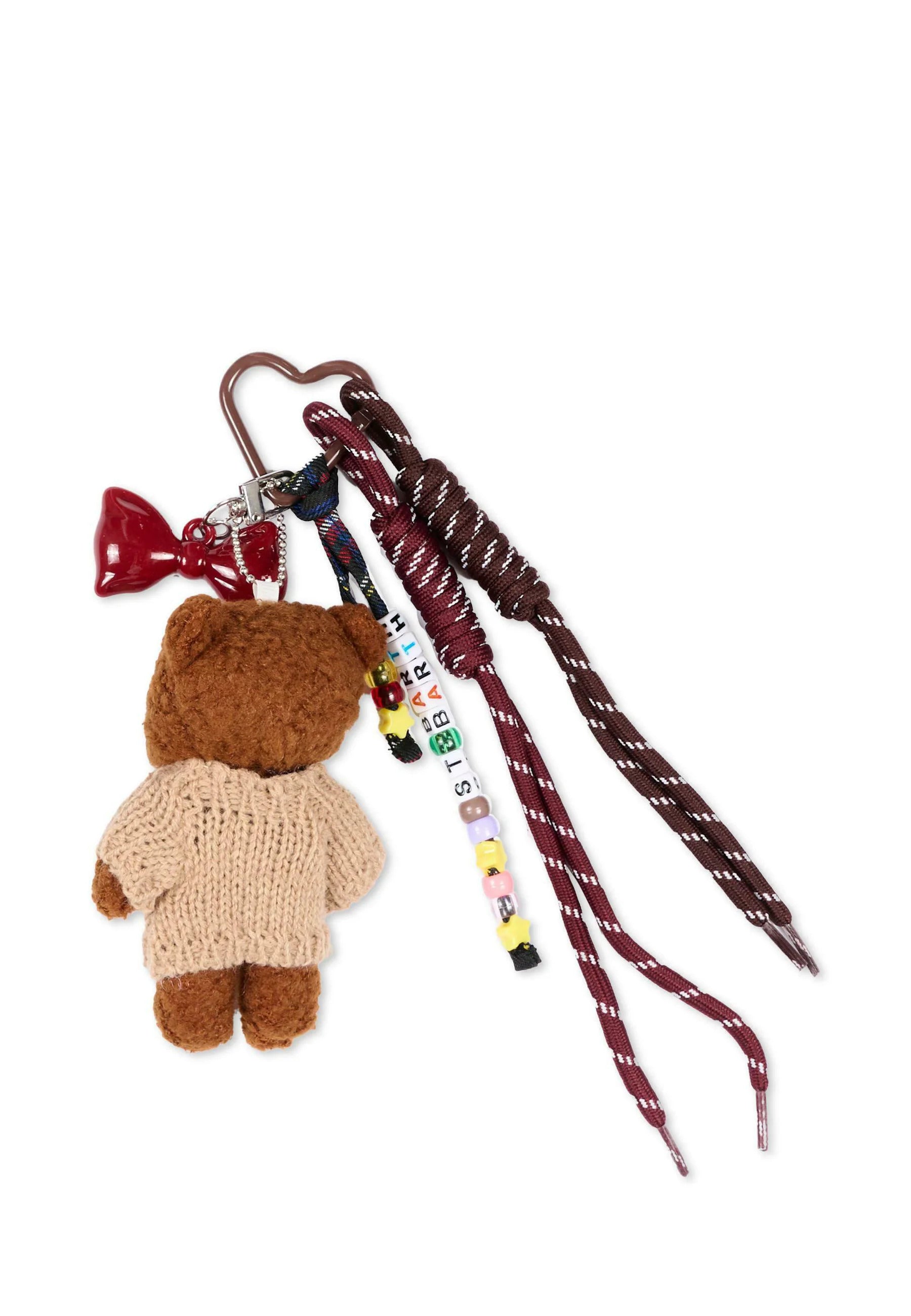 Funny Charm Teddy Bow 