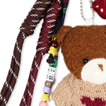 Funny Charm Teddy Bow 