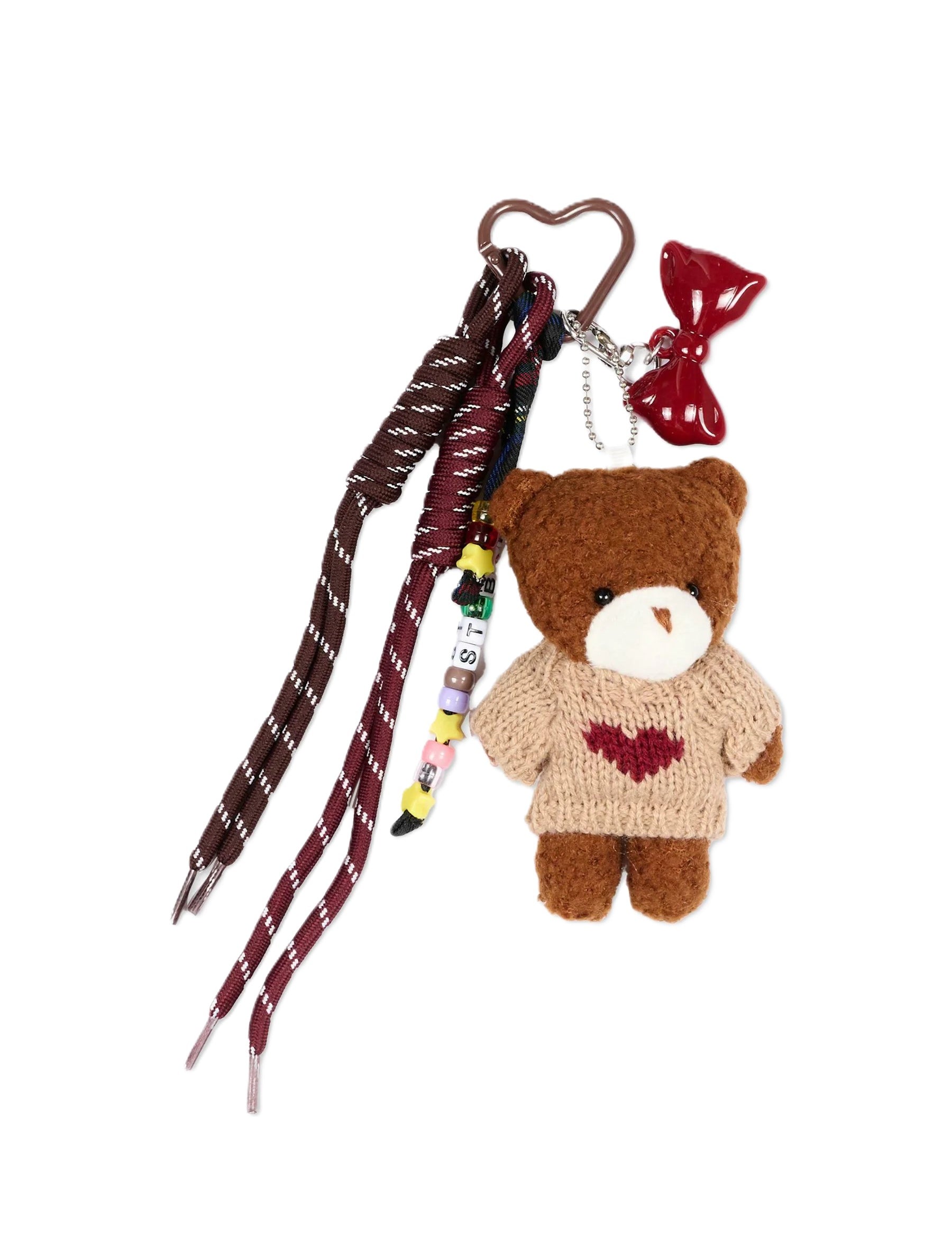 Funny Charm Teddy Bow 