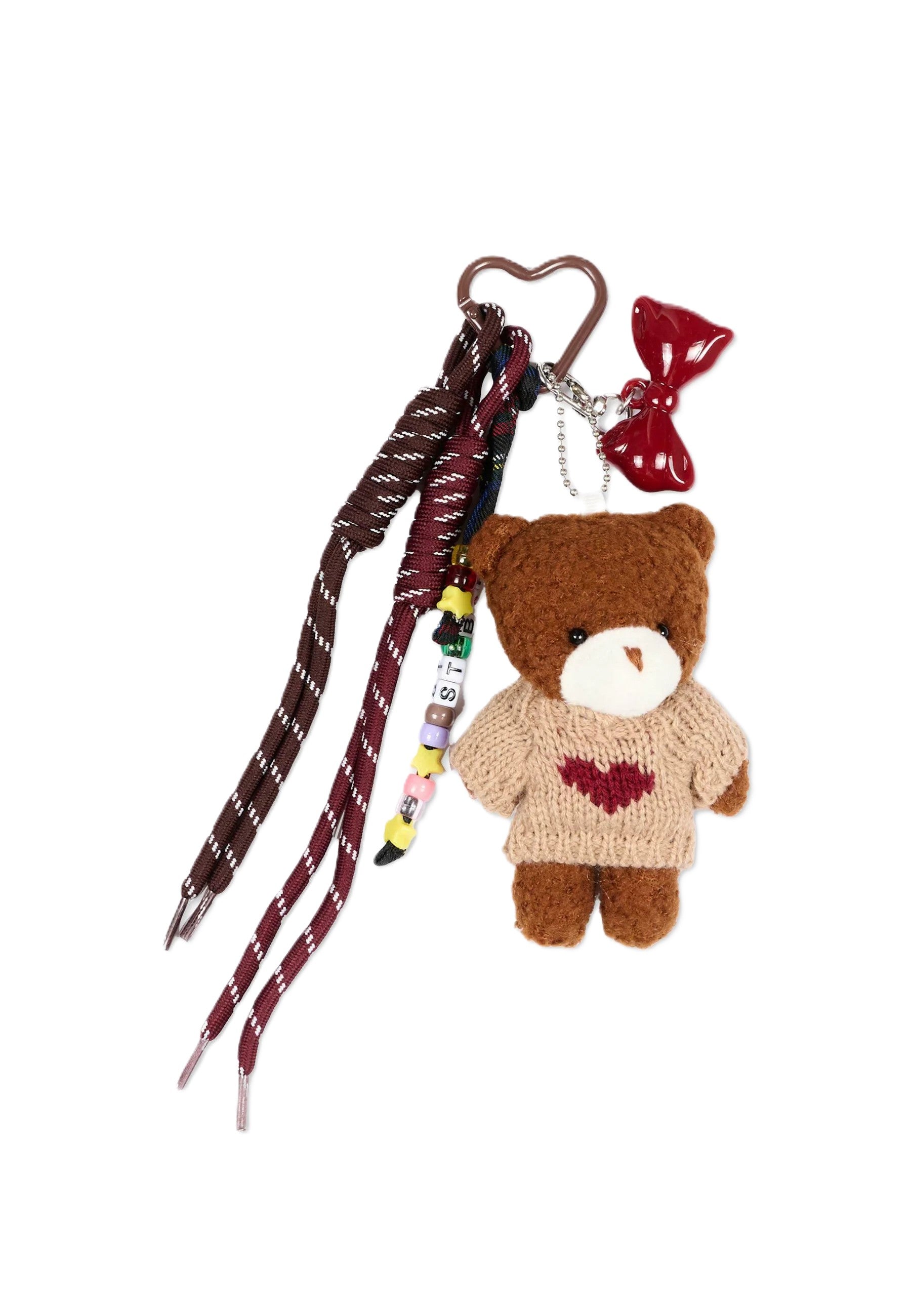 Funny Charm Teddy Bow 
