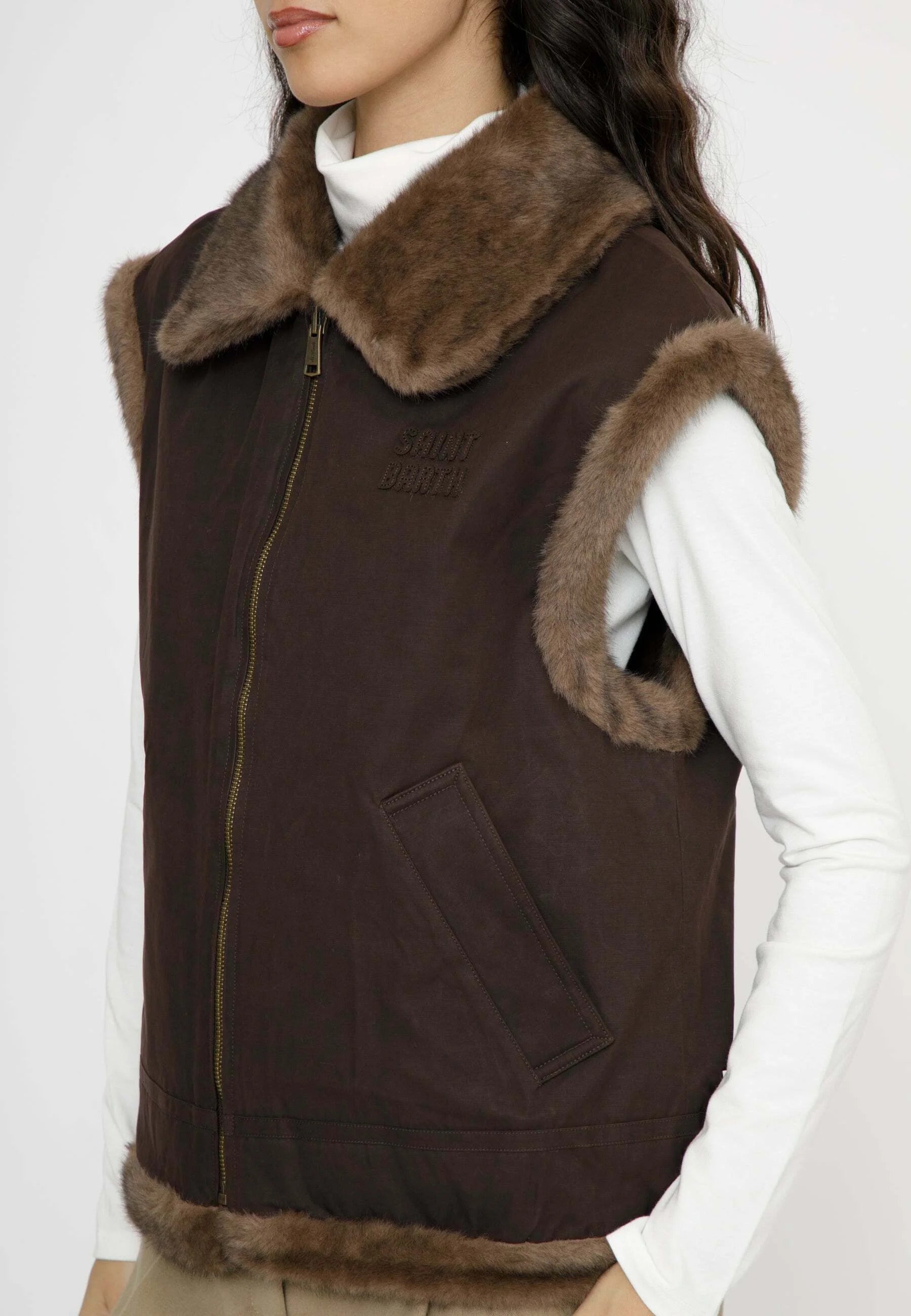 Hesketh Wax Fur Dark Brown Sb Patch 