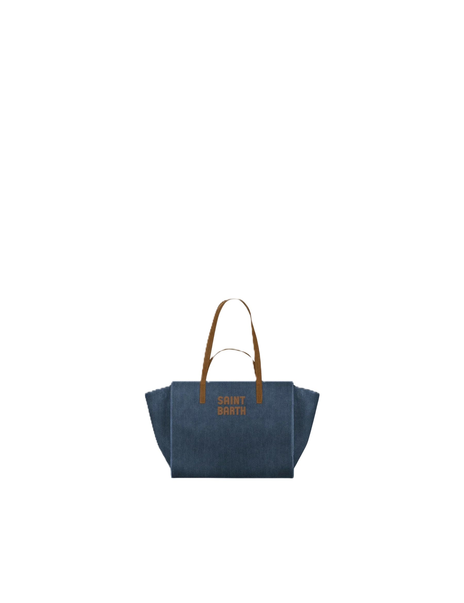Jour Bag Midi Suede Denim Dark