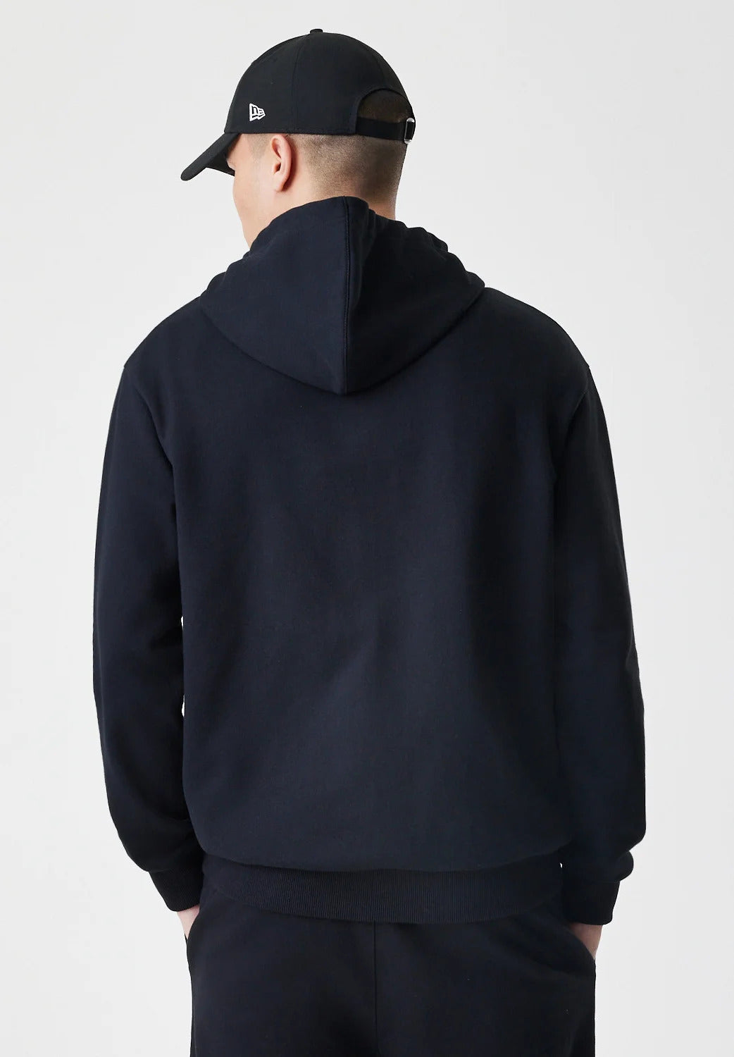 Ne Essntials Fz Hoody Newera Blk 