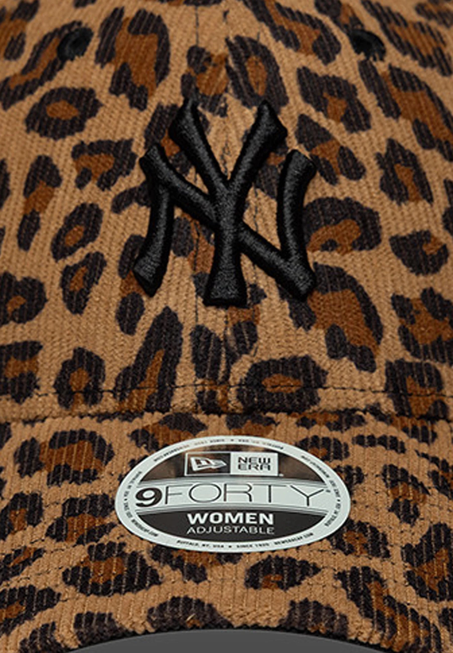 Wmns Leopard Cord 9Forty Neyyan Stnblk