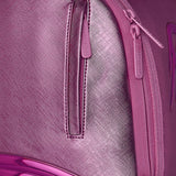 metallic pink metallic drip