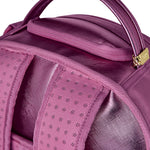 metallic pink metallic drip