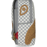 embossed cream check 