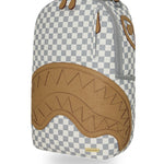 embossed cream check 