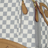 embossed cream check 