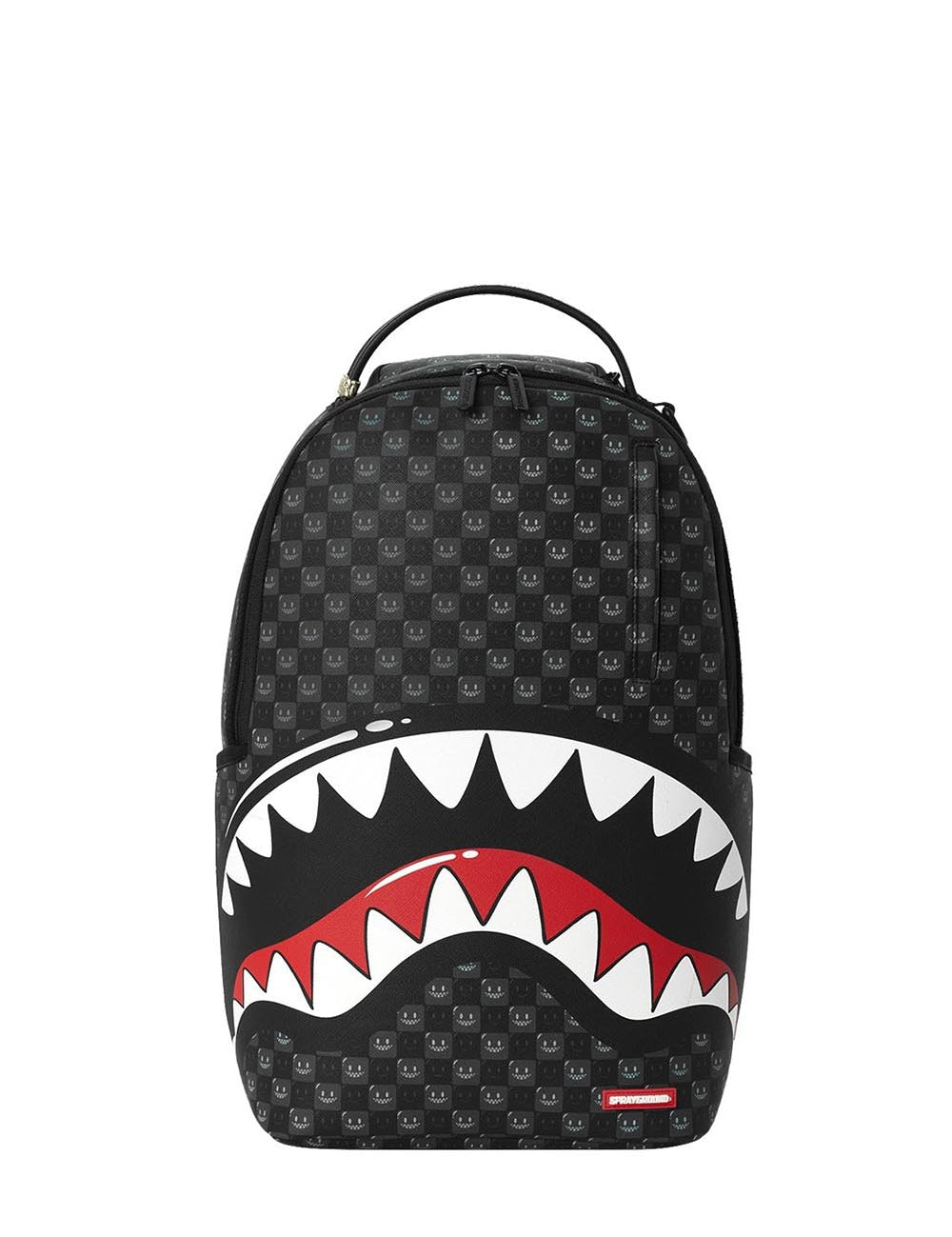 sharks in paris wtf bubbly<BR/>black check backpack 