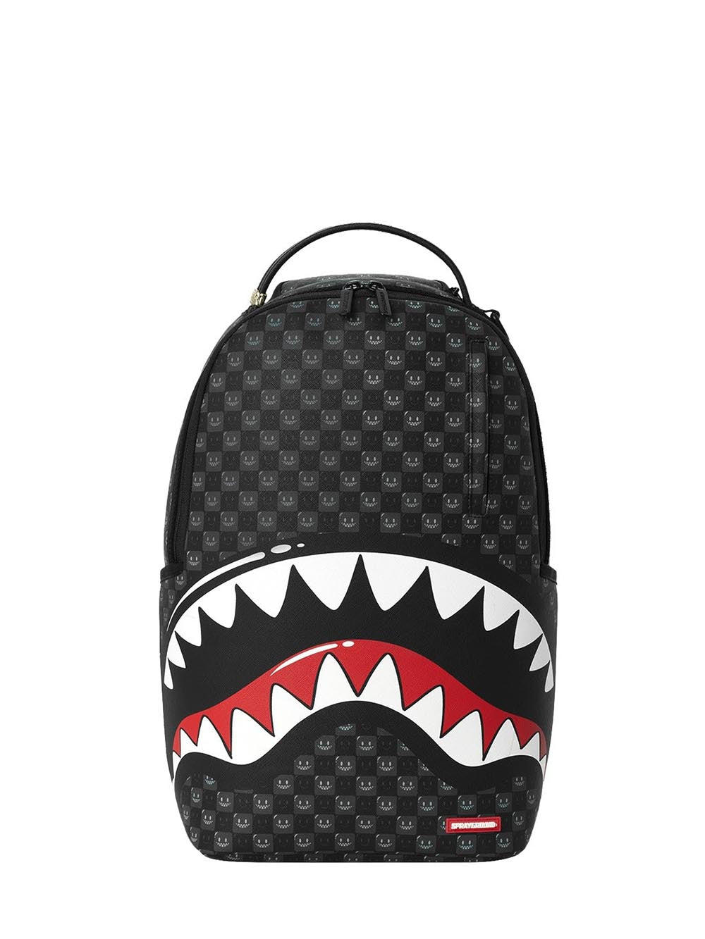 sharks in paris wtf bubbly<BR/>black check backpack 