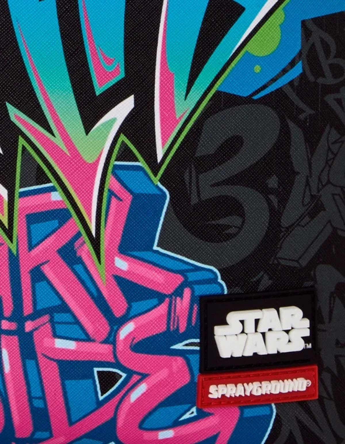 star wars vader half graff backpack